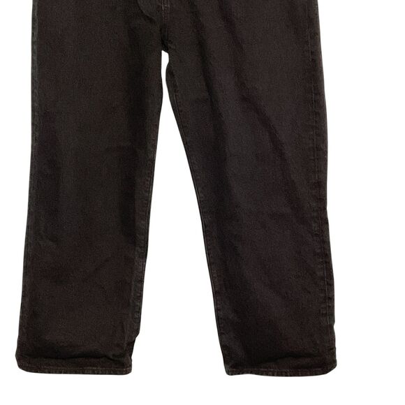 Abercrombie & Fitch Mens Black Baggy Jeans 38x30 Relaxed - Picture 3 of 10